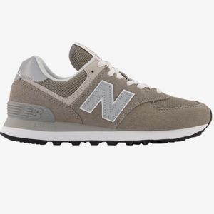 New Balance 574 Core Grey Womens Size 7.5